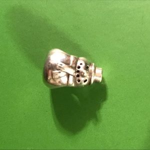 Pandora Bead Snowman